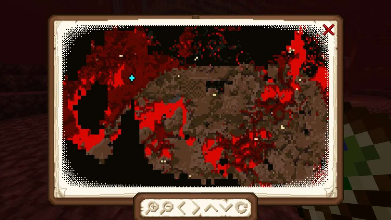Magnificent Minimap addon: Atlas Map - Nether