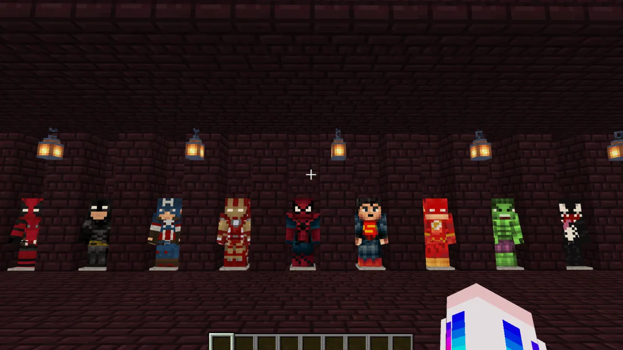 Marvel & Dc Superhero's addon: screenshot 2