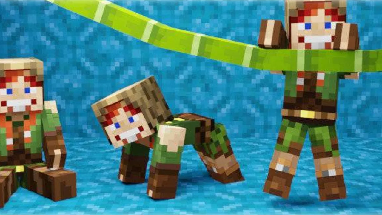 More Body Actions addon for Minecraft PE: screenshot 1
