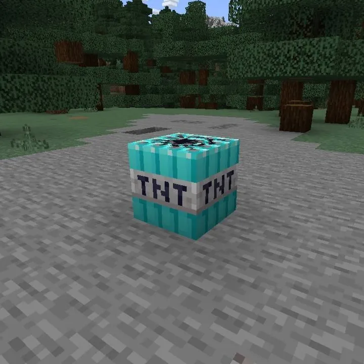 More TNT addon: TNT block on stone path