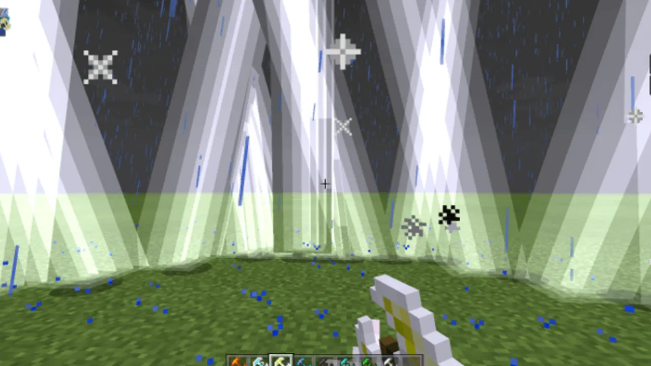 More Tools Addon: Hammers clear a wide area when activated