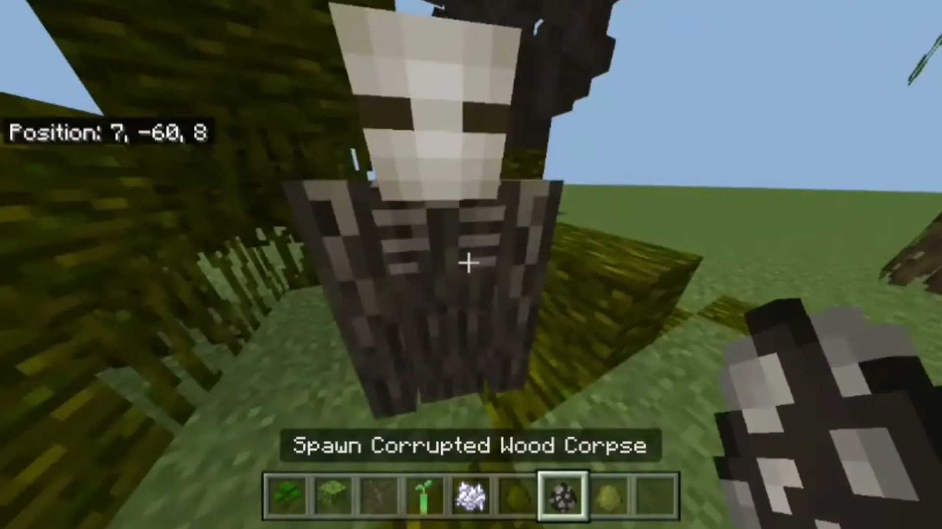 Mythical Biomes addon: Corrupted wood corpse spawning