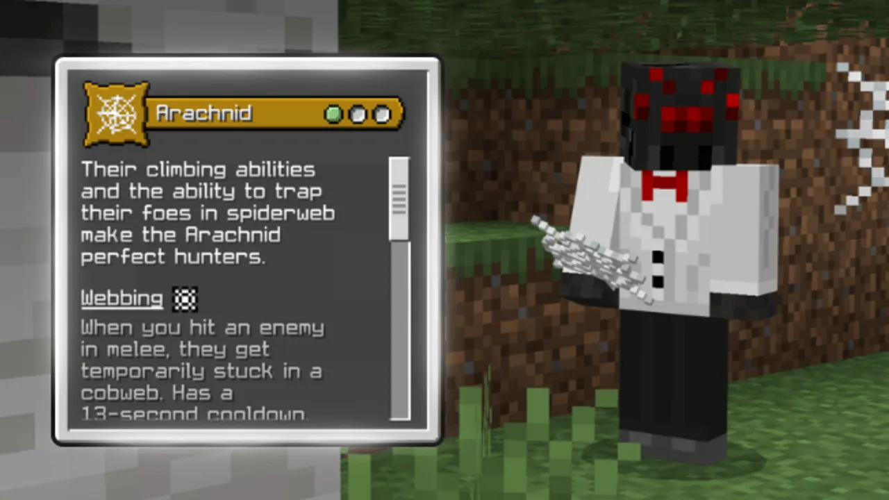 Origins PE addon: Arachnid