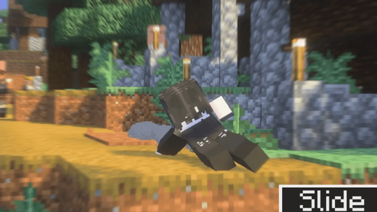 Parkour Add-On: Character sliding on ground