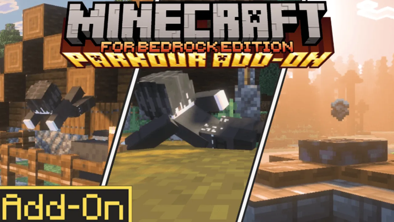 Parkour Add-On for Minecraft PE: screenshot 1