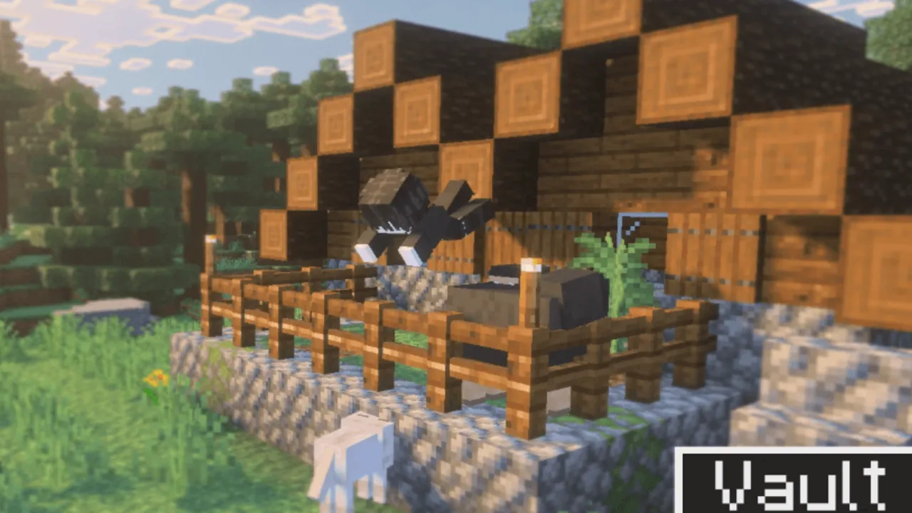 Parkour Add-On: Vault over blocks with a player