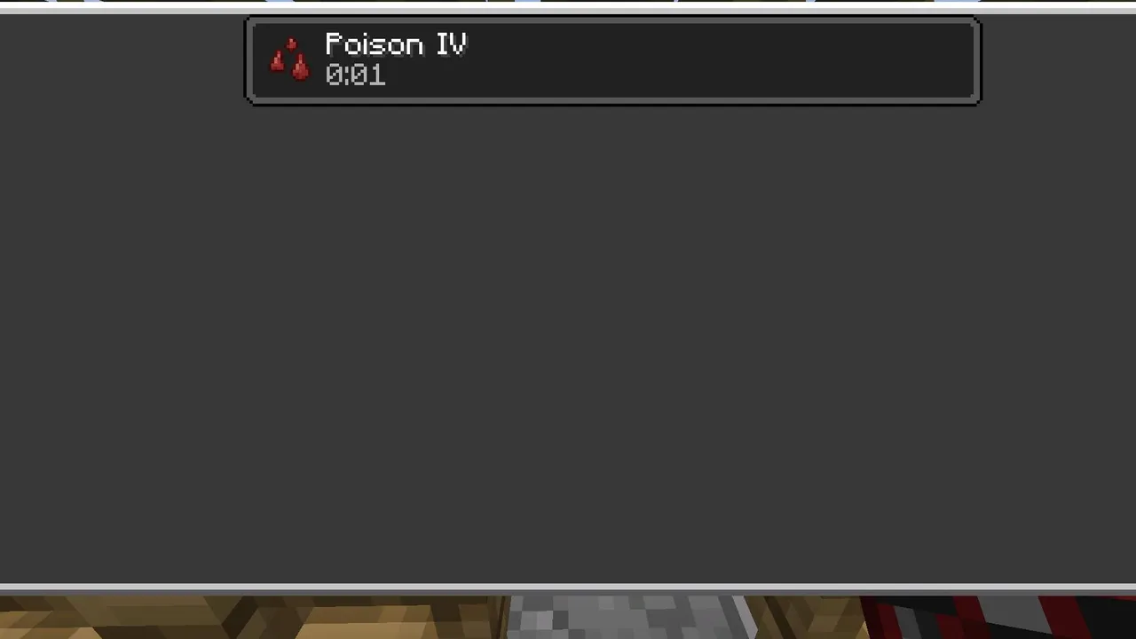 Project Walker addon: Poison IV effect active