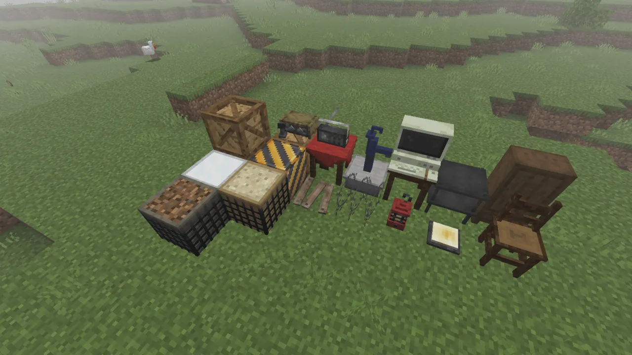 Project Walker addon: Medical supplies and tools on grass