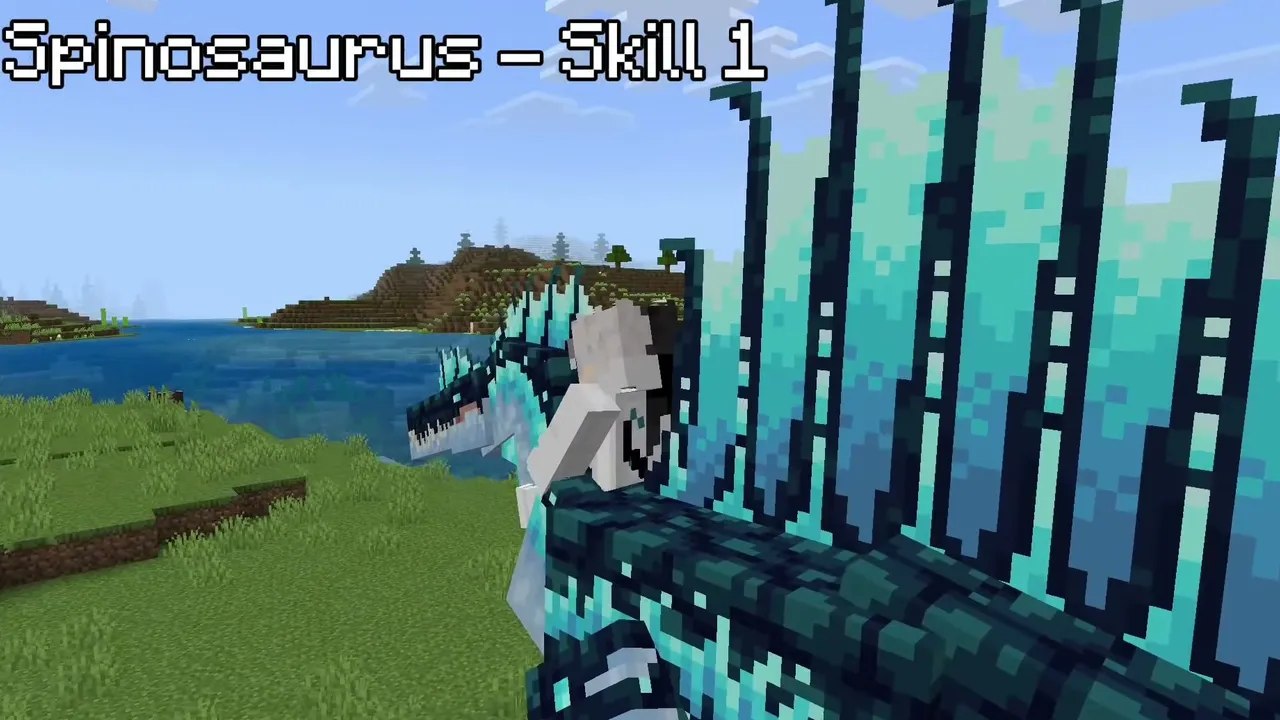 Raxiores of Raxiore Addon: Spinosaurus skill 1 shown