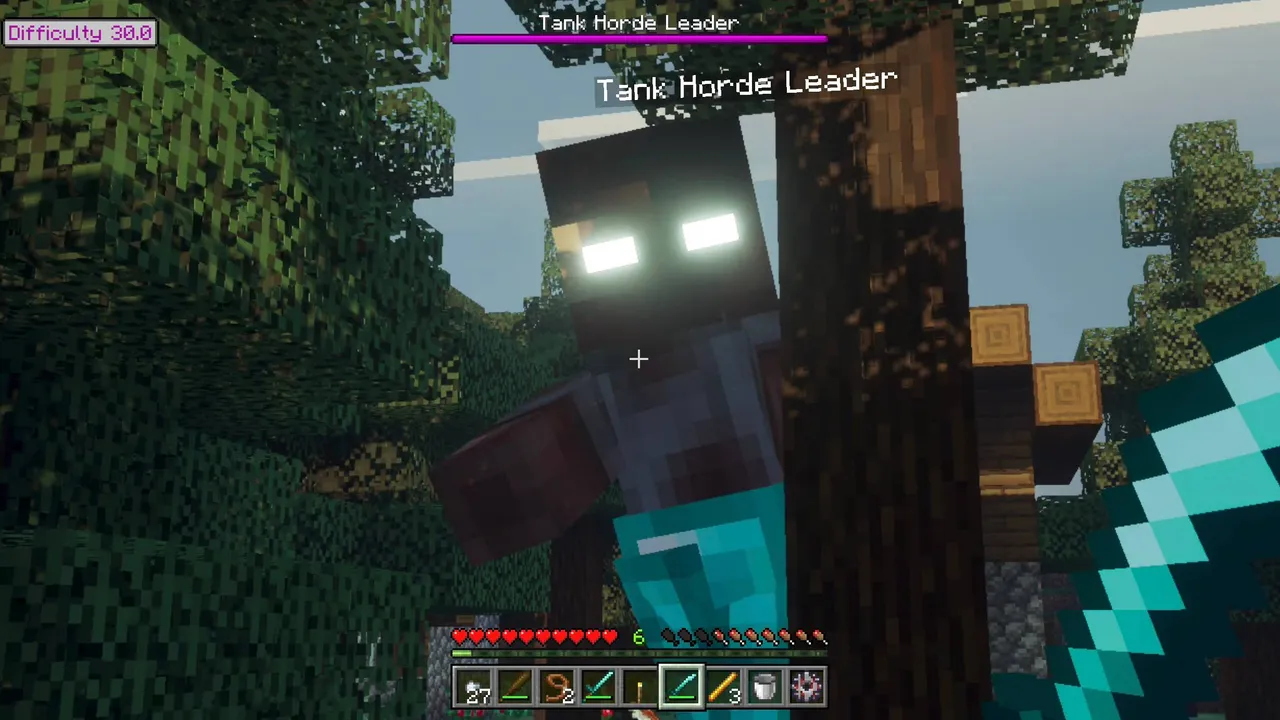 Rise and Survive – Progressive Zombie Apocalypse. addon for Minecraft PE, screenshot 4