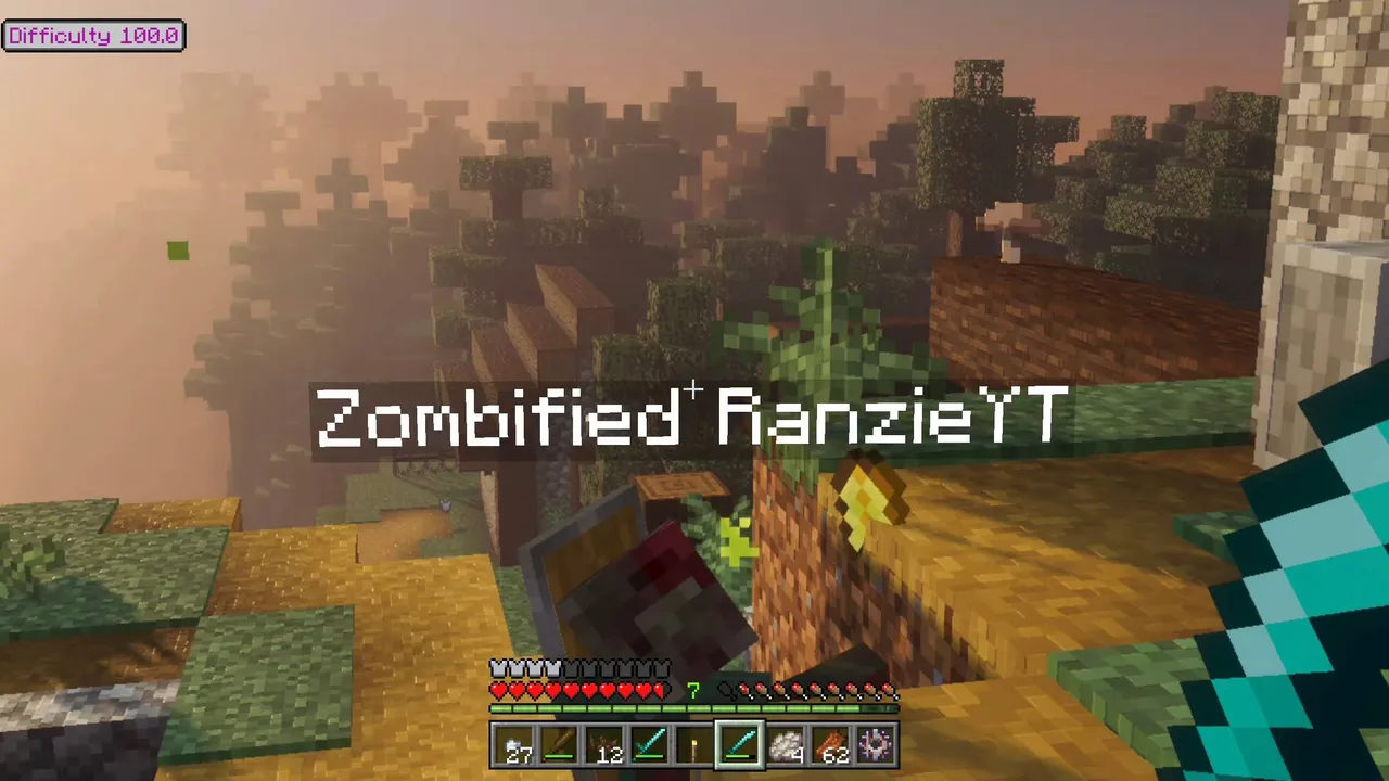 Rise and Survive – Progressive Zombie Apocalypse. addon for Minecraft PE, screenshot 5