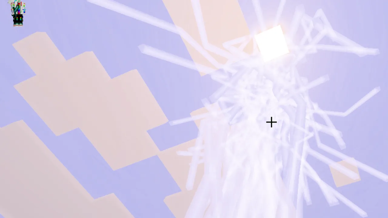 Sculker weapons and tools addon: Lightning bolt striking from above