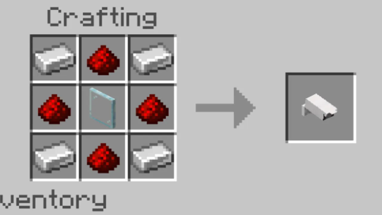 Security Cameras addon: Crafting recipe for security camera
