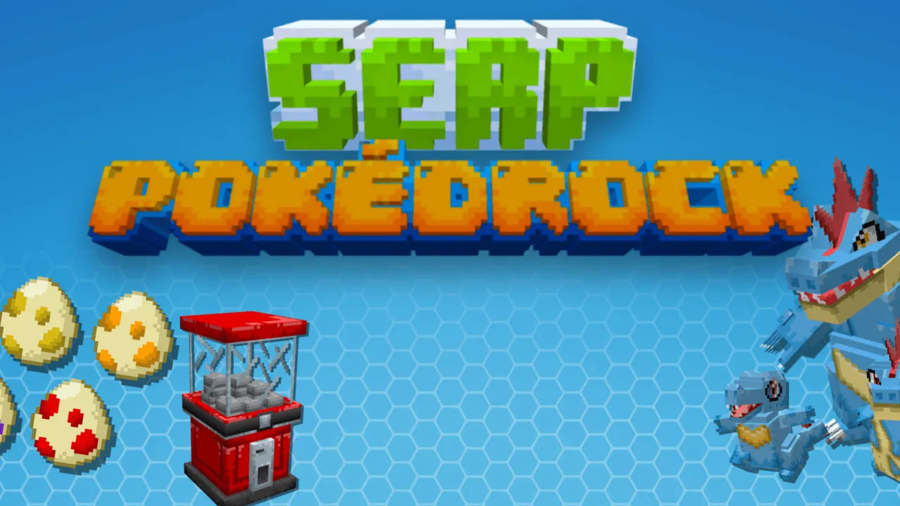 SERP Pokédrock (Pokémon Addon) || 1.34.4 Hotfix Update addon for Minecraft PE, screenshot 1