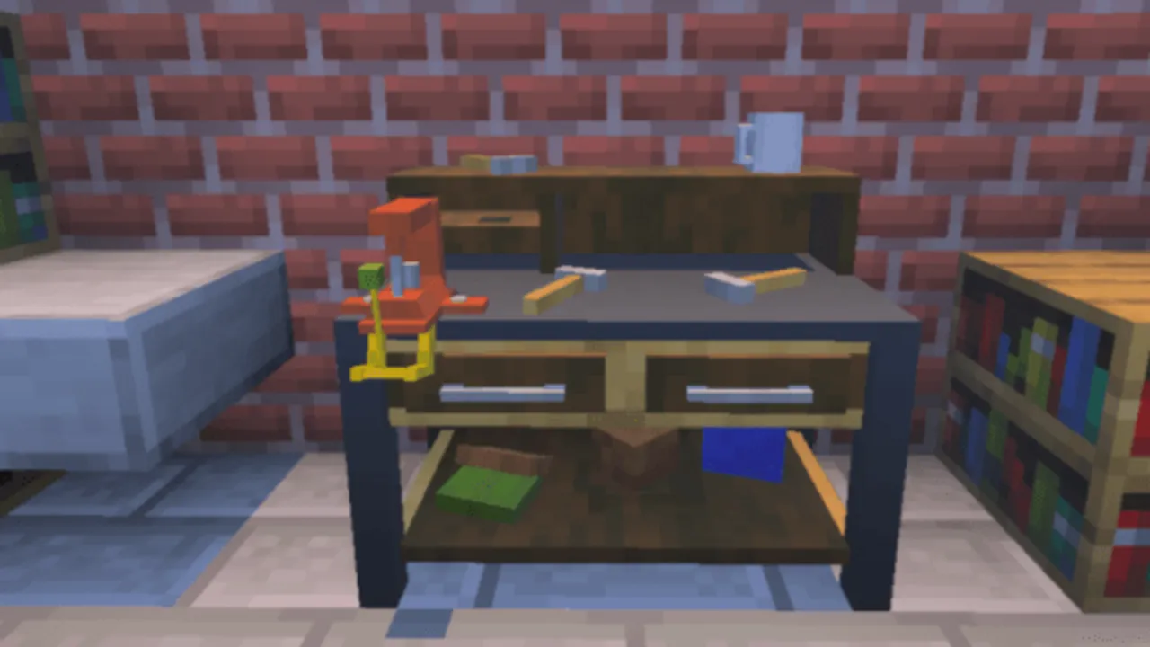 Simple Guns by Four addon: Ammo bench with tools and books