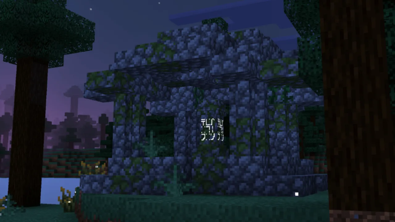 Simple Waystone addon: Structure Taiga