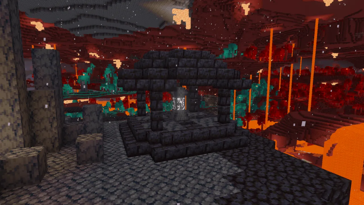Simple Waystone addon: Structure Basalt Deltas