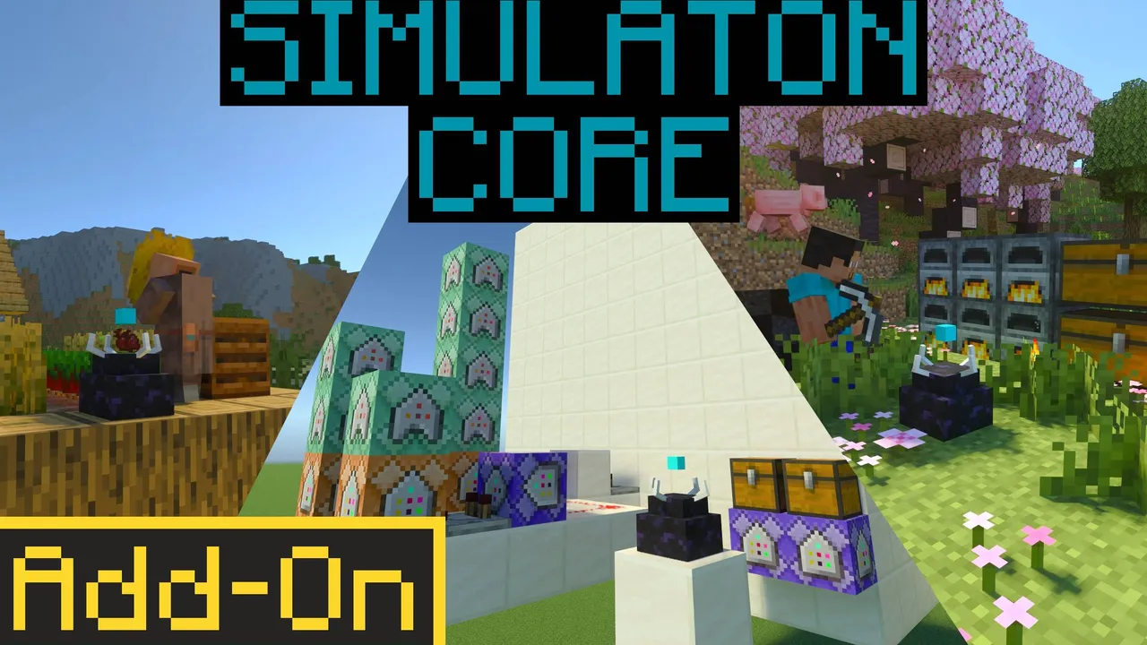 Simulation Core addon for Minecraft PE: screenshot 1