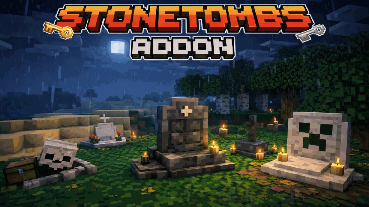StoneTombs addon: cover art