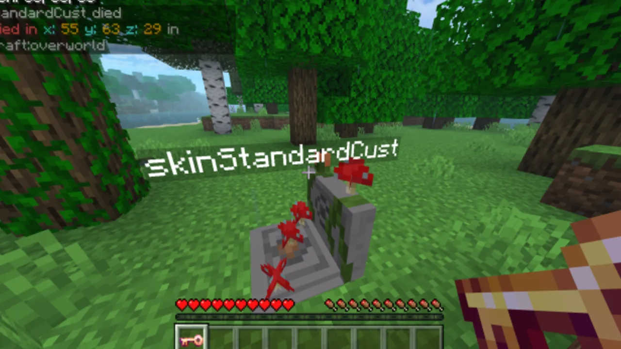 StoneTombs addon: Connected to that exact grave