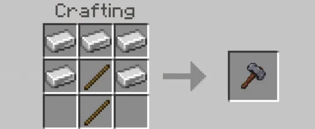 Structures In Just One Click addon: Hammer