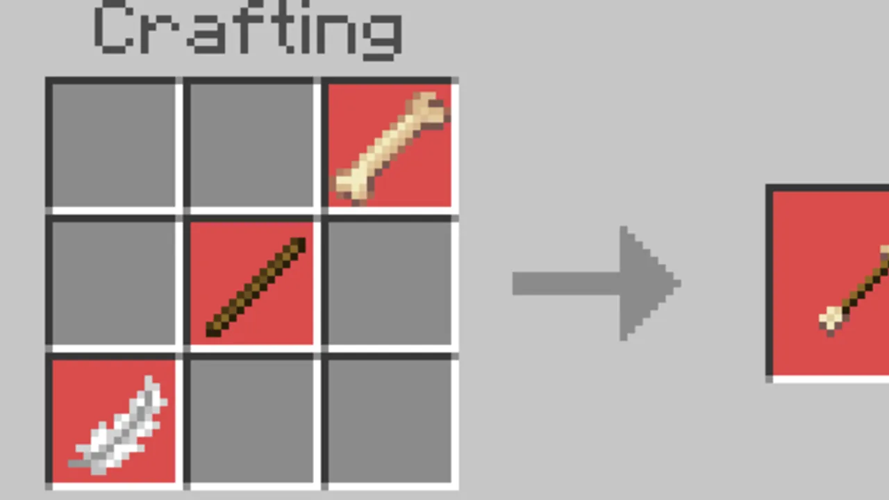 System Wyverns addon: Crafting recipe for arrow bone wyvern