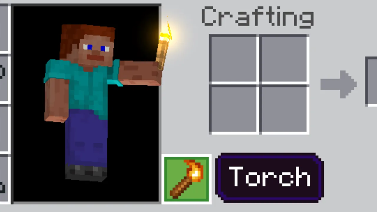 Torch OffHand addon: Torch in Offhand