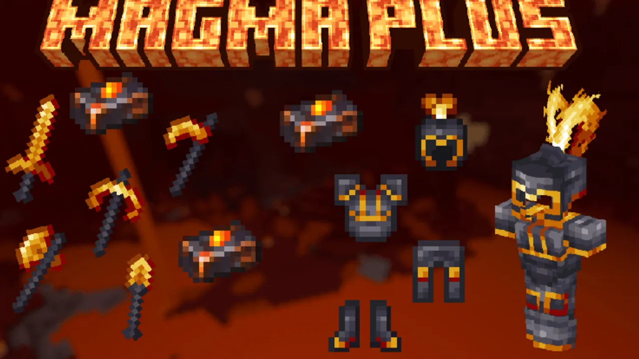 True Armor and Tools Expansion addon: Magma Plus