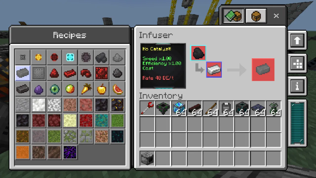 UtilityCraft addon: Infuser machine crafting recipe