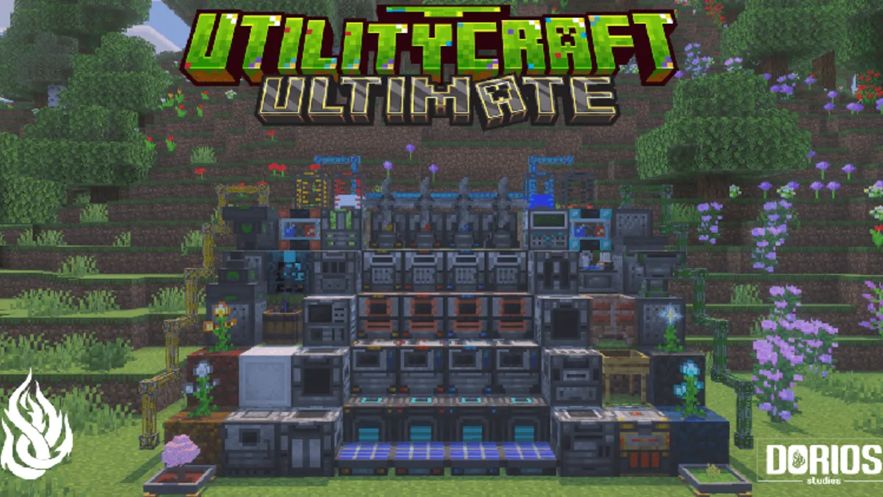 UtilityCraft addon for Minecraft PE: cover art
