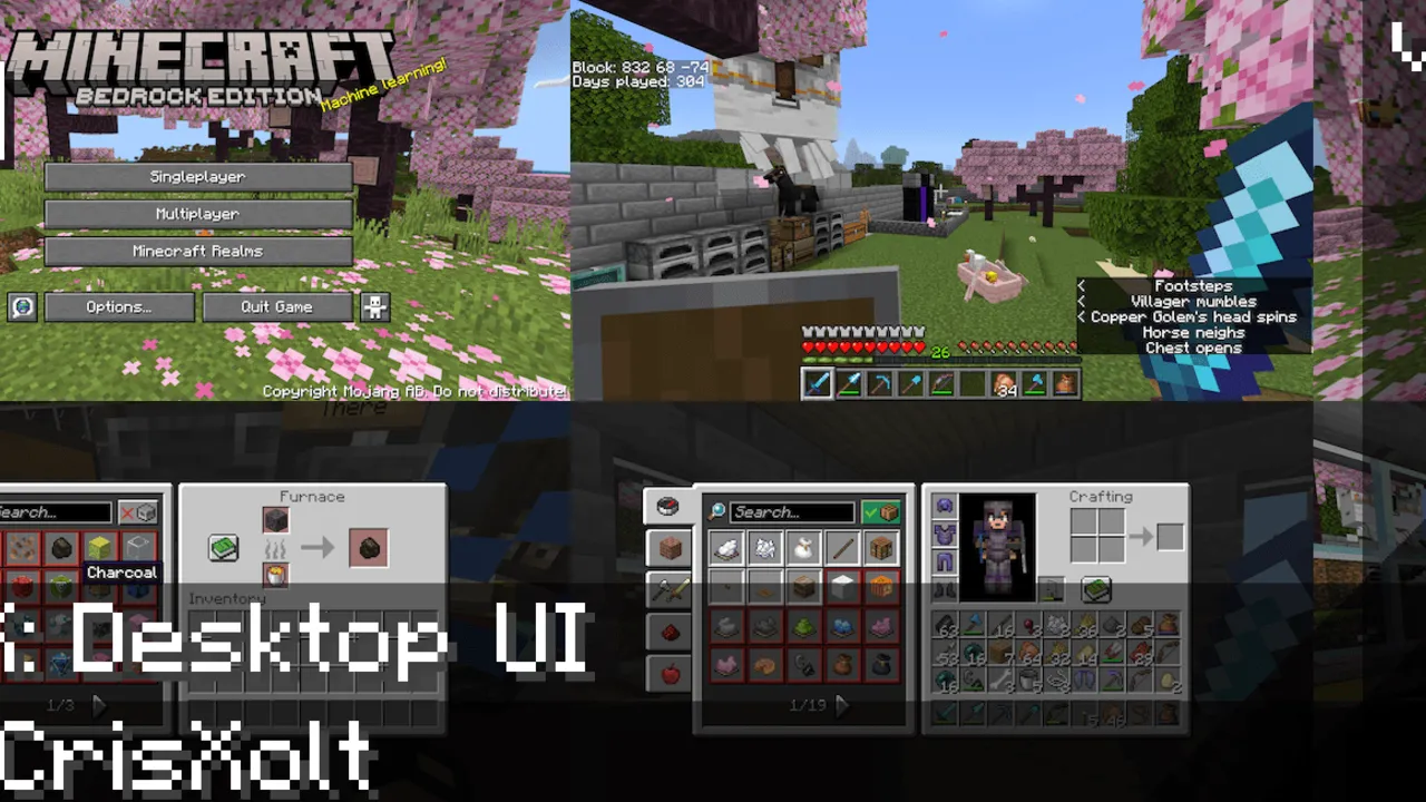 VDX: Java/Desktop UI addon for Minecraft PE: screenshot 1