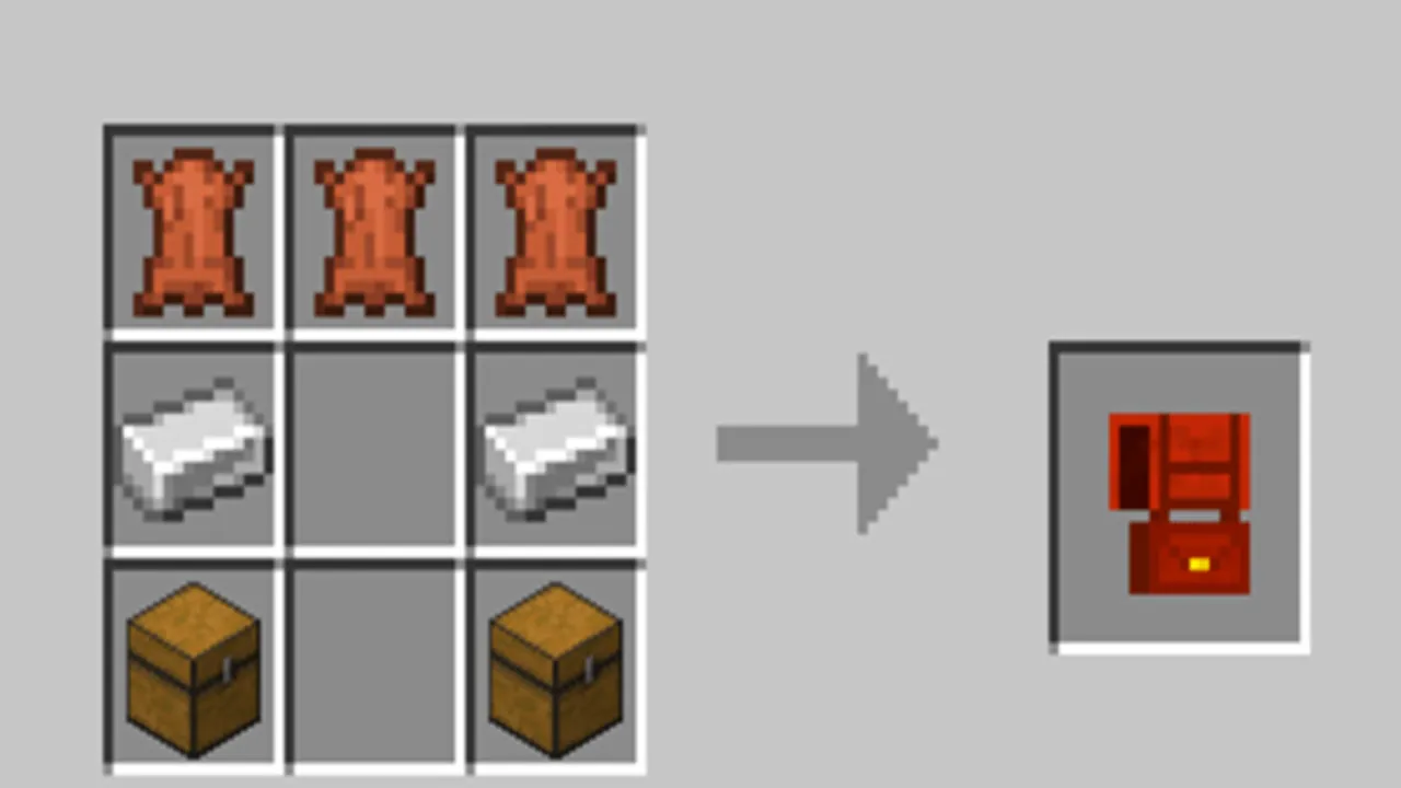 World Animals addon: Crafting recipe for chest