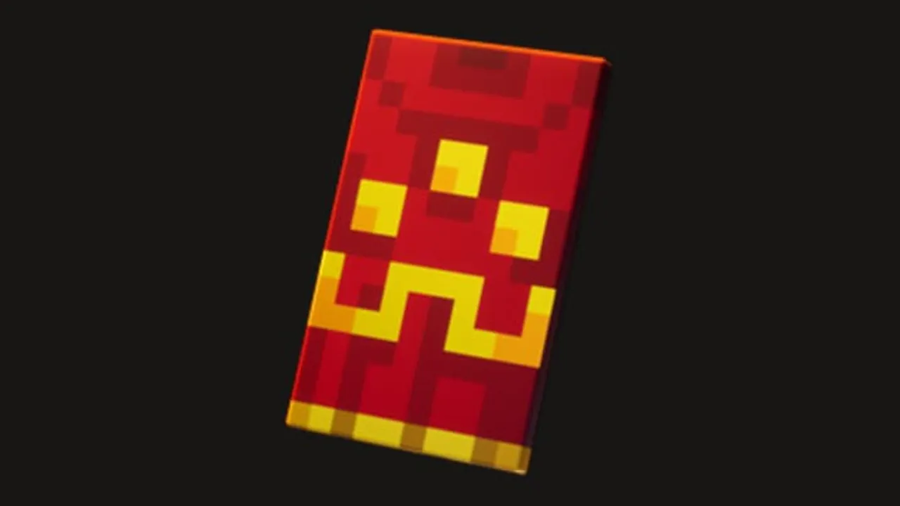 The red and gold Hero Cape