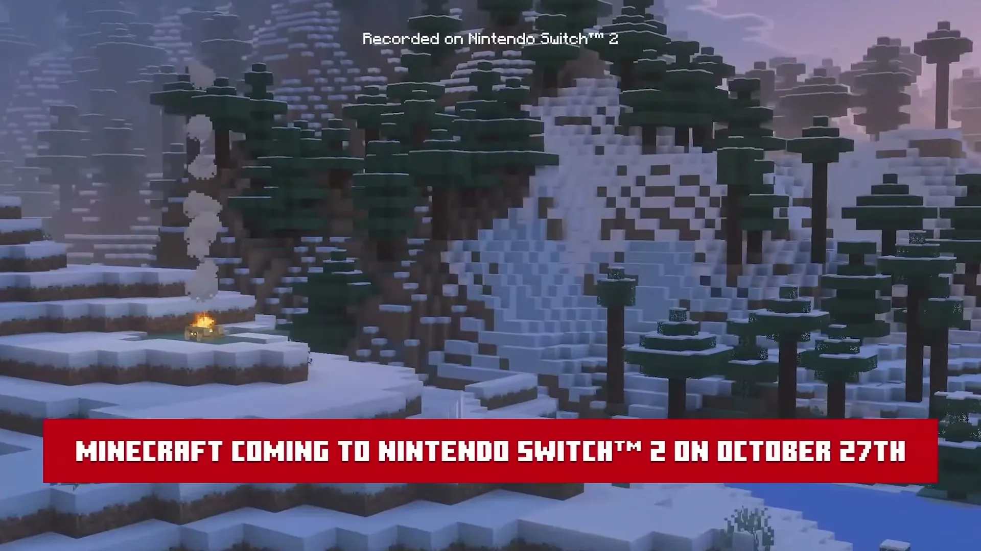 Minecraft coming to Nintendo Switch 2 on October 27