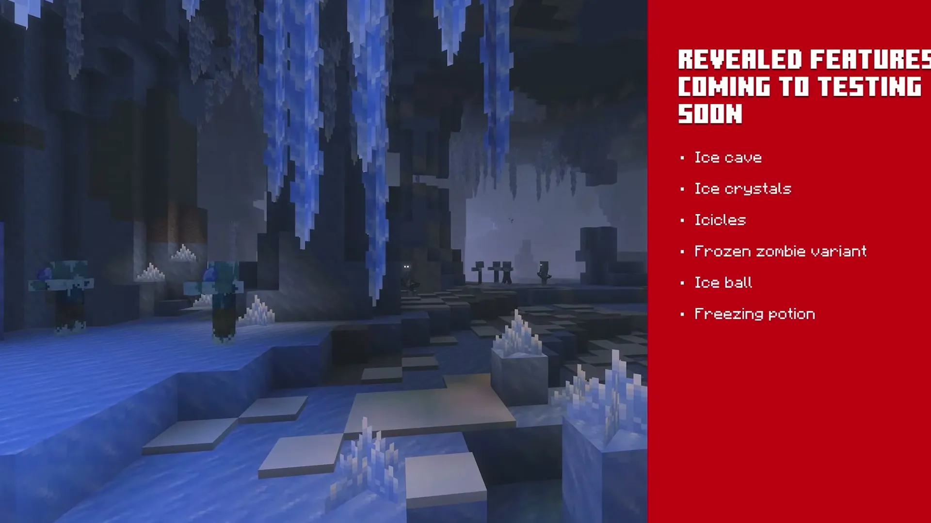Mojang list of Holiday Drop features coming to testing