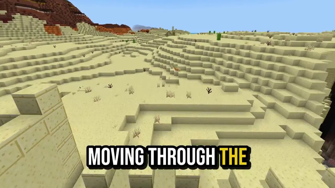 Double Desert Settlement: Sandstone buildings spread between two settlements