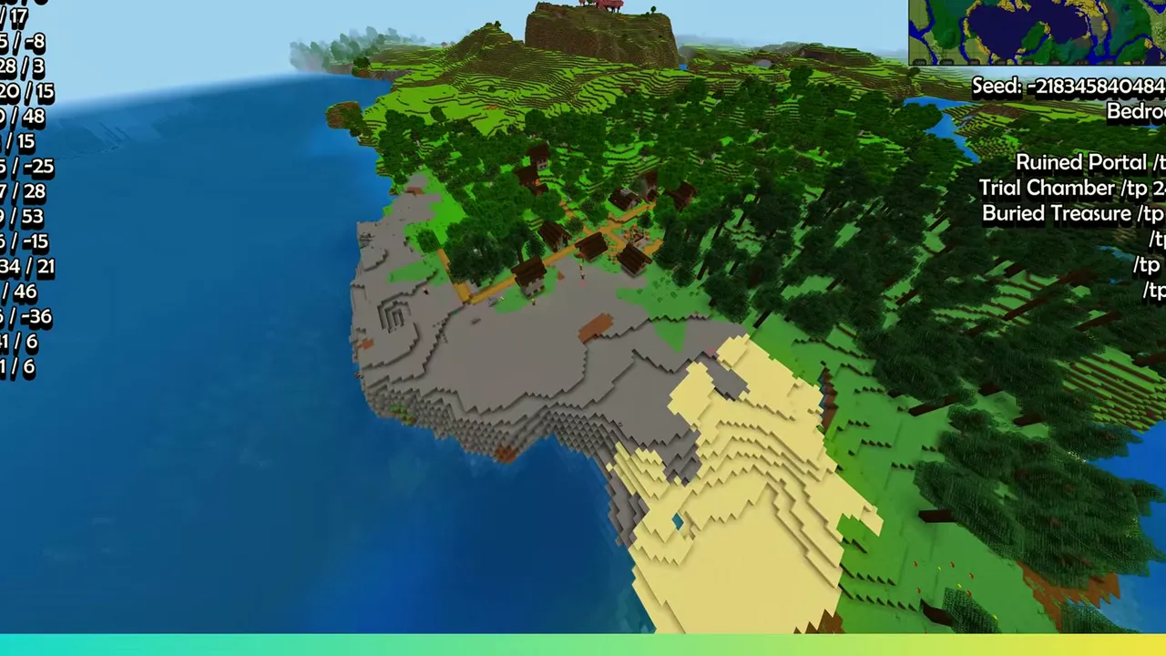 Highland Valley Diamond Hollow: village settlement situated in a high valley clearing