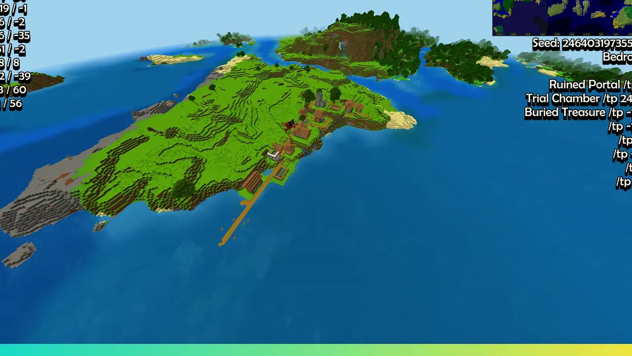 Forest Ridge Diamond Pocket: village tucked below wooded hills and tree lines