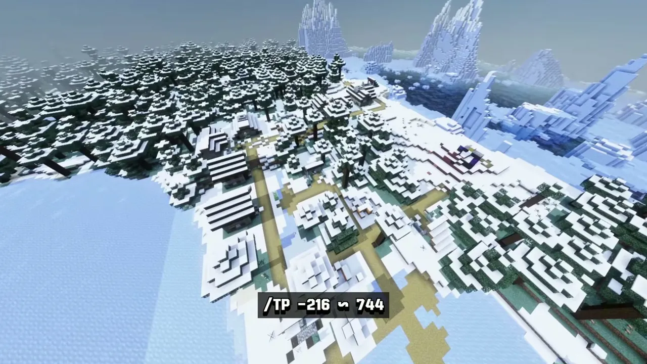 Quad Village Cluster: overlooking interconnected village paths and surrounding plains
