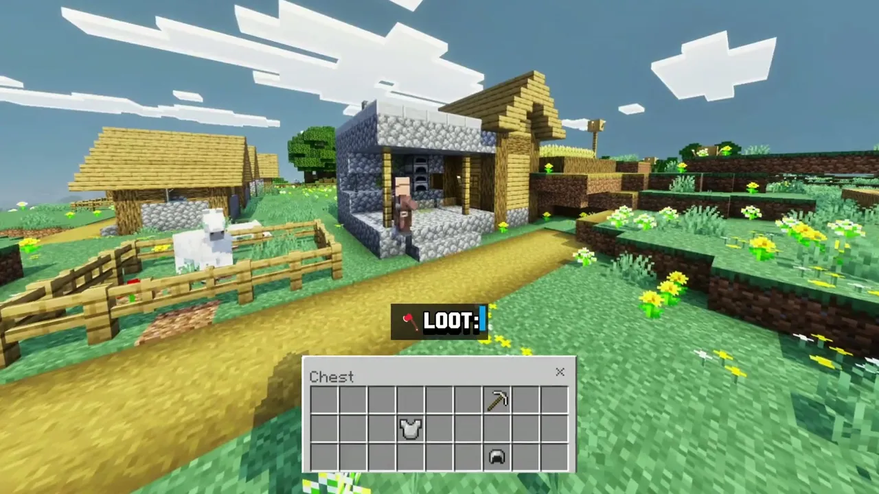 Double Village Valley: two plains villages bordering each other across a green river valley