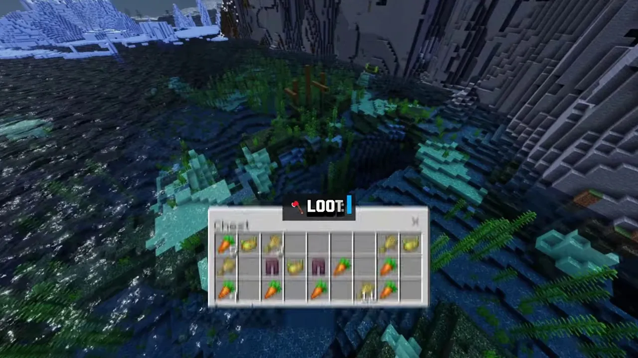 Cliff Island Settlement: landscape of cliff island settlement with surrounding terrain and resources