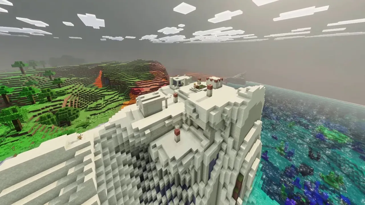 Sand Mountain Village: sand mountain village view showing buildings and surrounding landscape