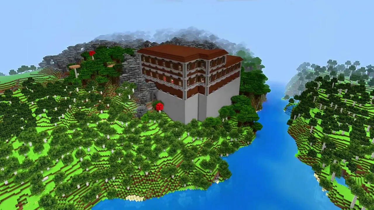 Forest Edge Mansion: Mansion at the boundary of forest and plains
