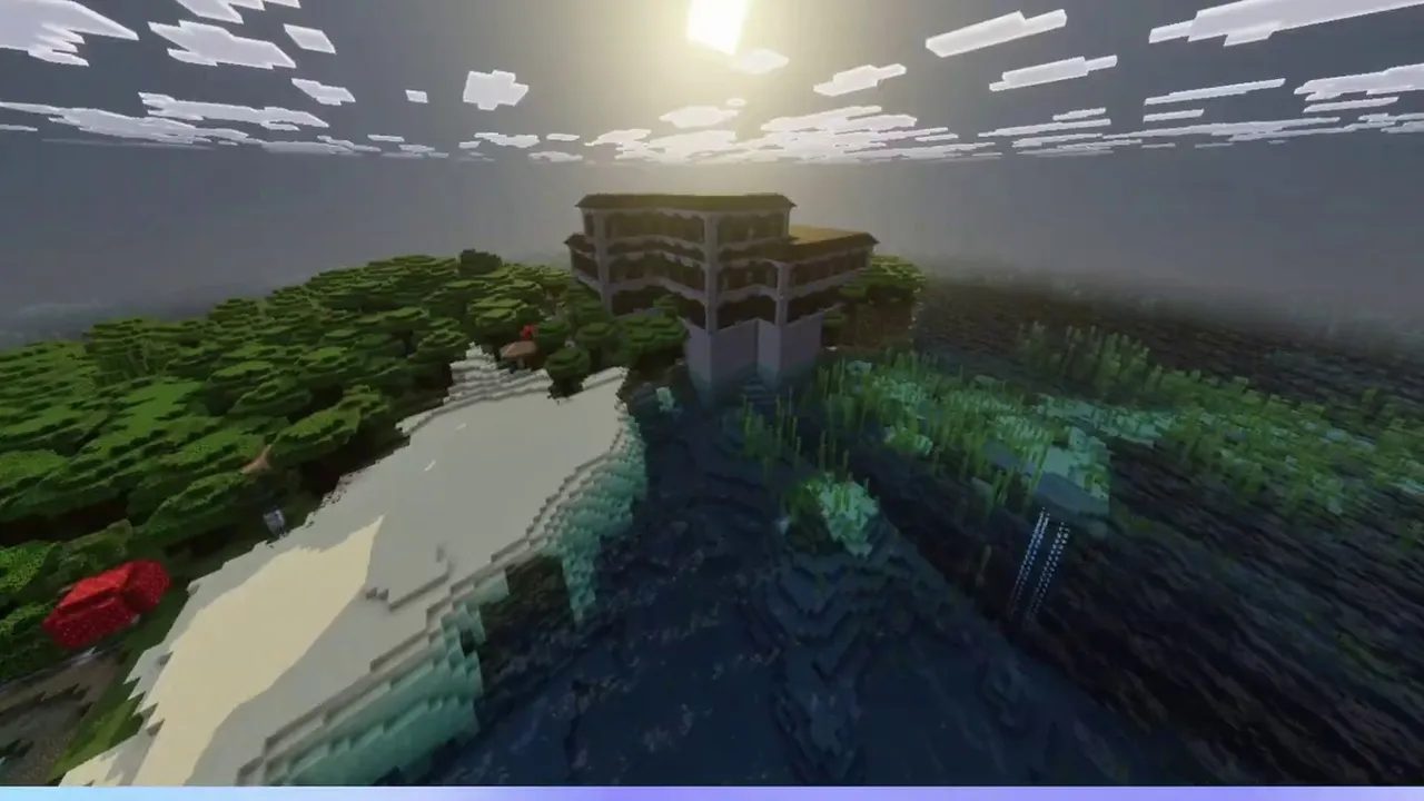 Ravine Edge Mansion: Mansion standing near the edge of a deep ravine