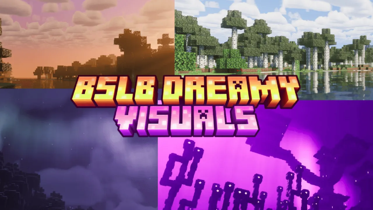 BSLB Dreamy Visuals shader for Minecraft PE, screenshot 1
