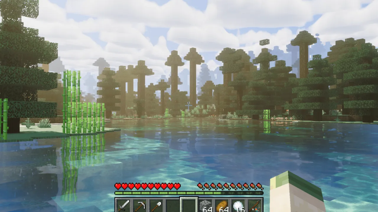 BSLB Dreamy Visuals shader for Minecraft PE, screenshot 2