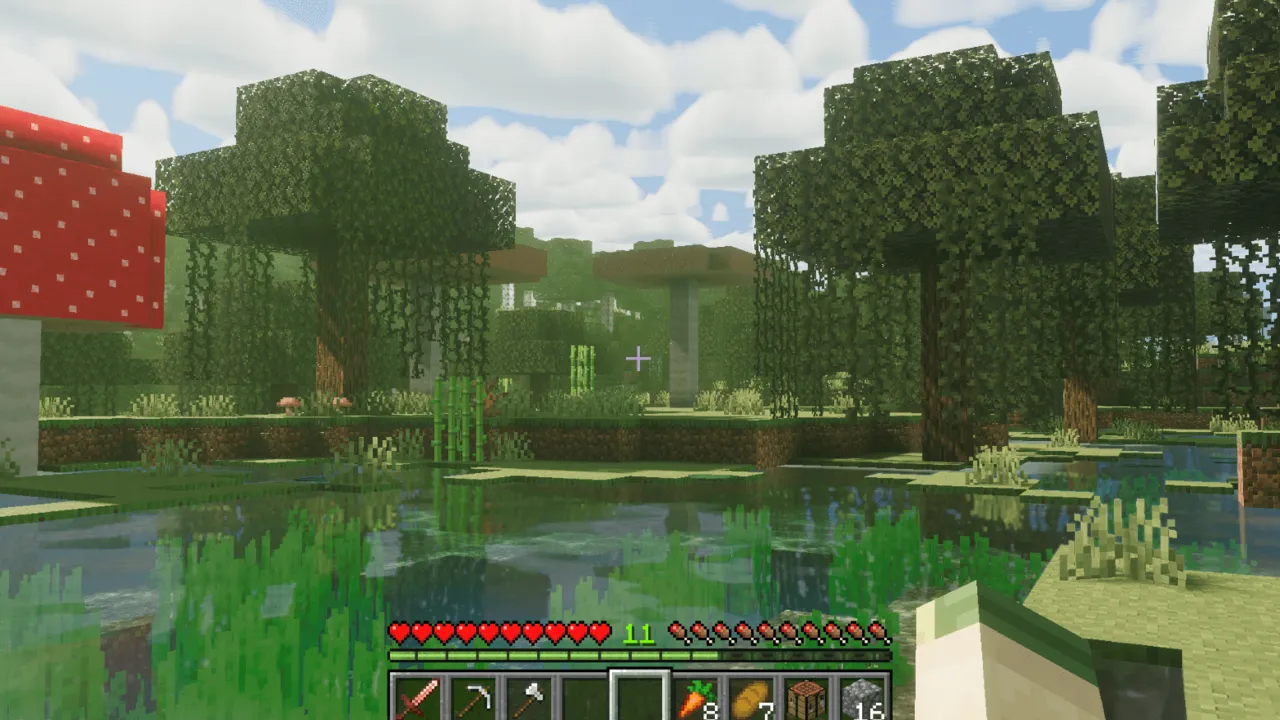 BSLB Dreamy Visuals shader for Minecraft PE, screenshot 4