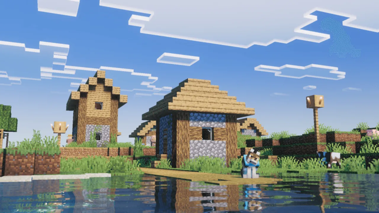 Dreamy Visuals shader for Minecraft PE: Noon