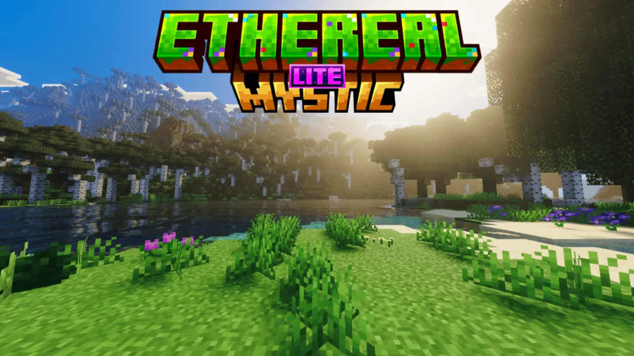 Ethereal Mystic Lite Shader for Minecraft PE: cover art