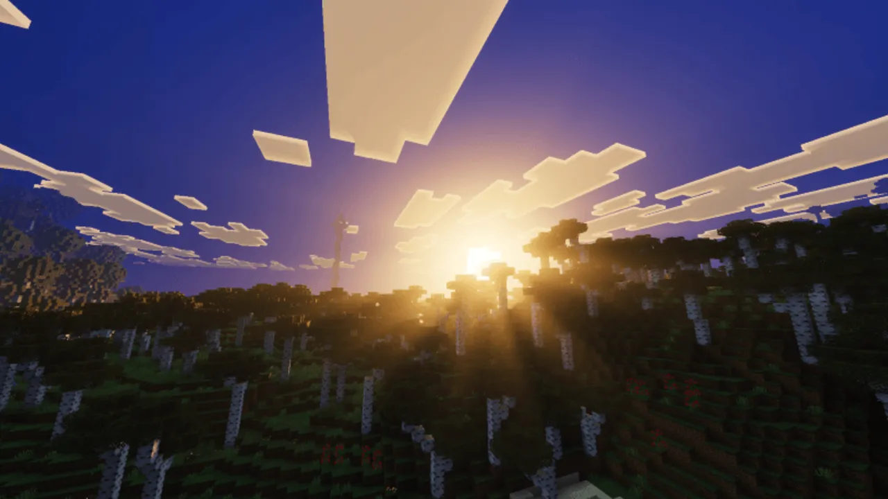 Ethereal Mystic Lite Shader: sky, light and reflections